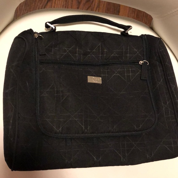 🌼🥂🍾 Dior Black Canvas Beauty Bag - Picture 1 of 15